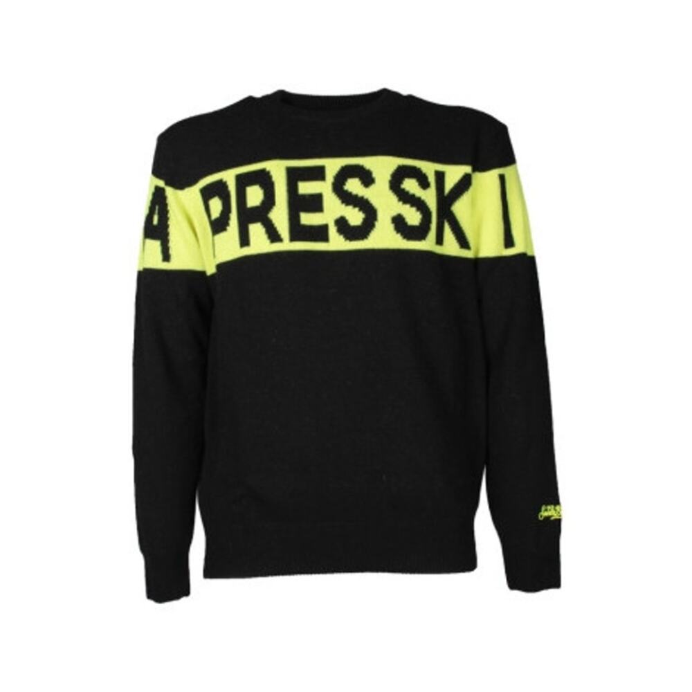 MC2 Saint Barth Apres Ski Wool Cashmere Sweater Black